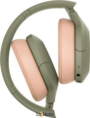 Наушники с микрофоном Sony WH-H910N Green