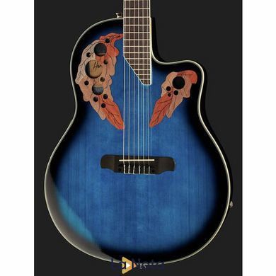 Класична гітара Harley Benton HBO-850 Classic Blue