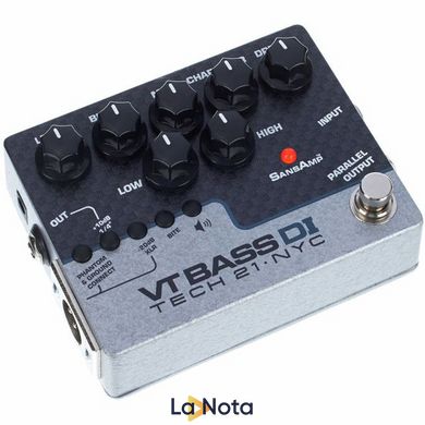 Гітарна педаль Tech 21 SansAmp Character VT Bass DI