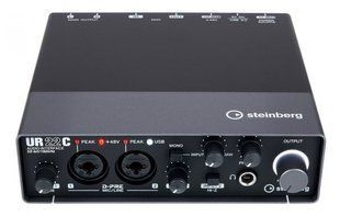 USB аудиоинтерфейс Steinberg UR22C