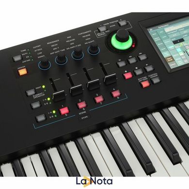 Синтезатор Yamaha MODX7+, Чорний