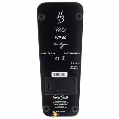 Гітарна педаль Harley Benton Custom Line WP-60 Wah