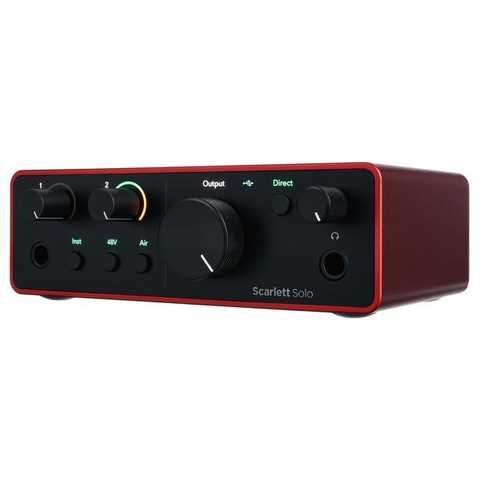 Комплект для звукозаписи Focusrite Scarlett Solo Studio 4th Gen