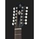 Акустическая гитара Harley Benton Custom Line CLD-10SCE-12BKS