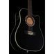 Акустическая гитара Harley Benton Custom Line CLD-10SCE-12BKS