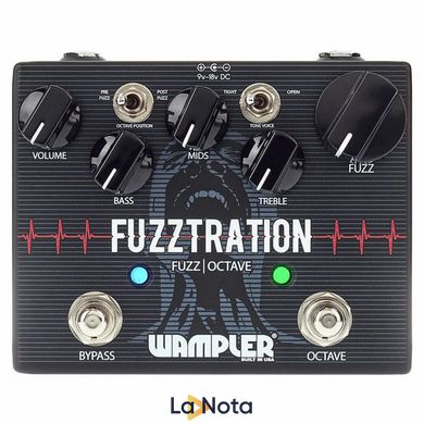 Гітарна педаль Wampler Fuzztration Fuzz/Octaver