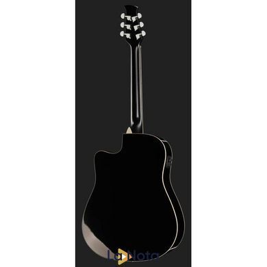 Електроакустична гітара Applause AED96-5HG Black Gloss Electro