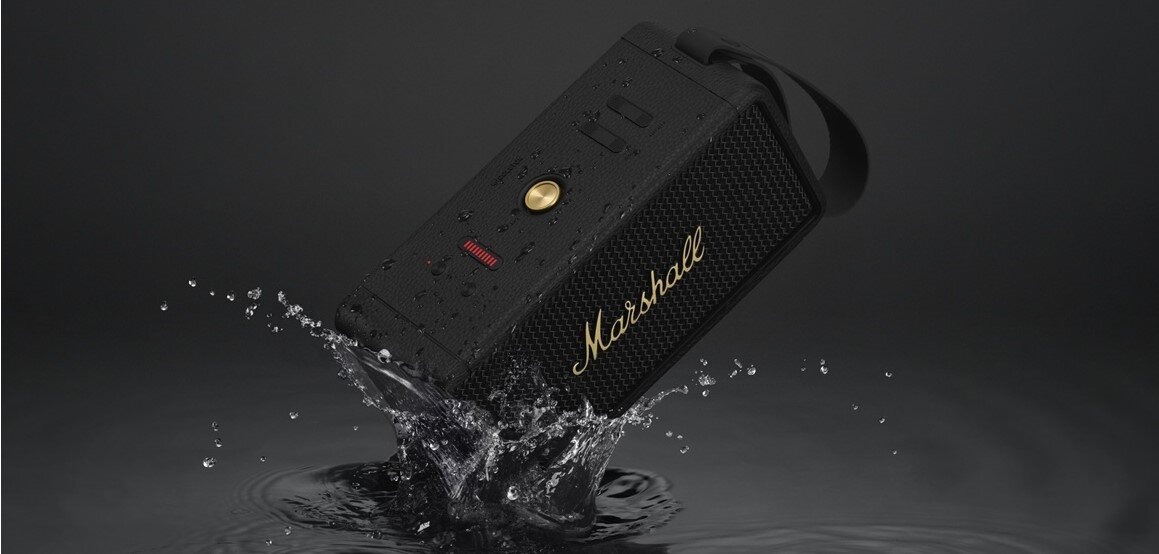 Колонка MARSHALL MIDDLETON Black and Brass 60W Original (Підтримка